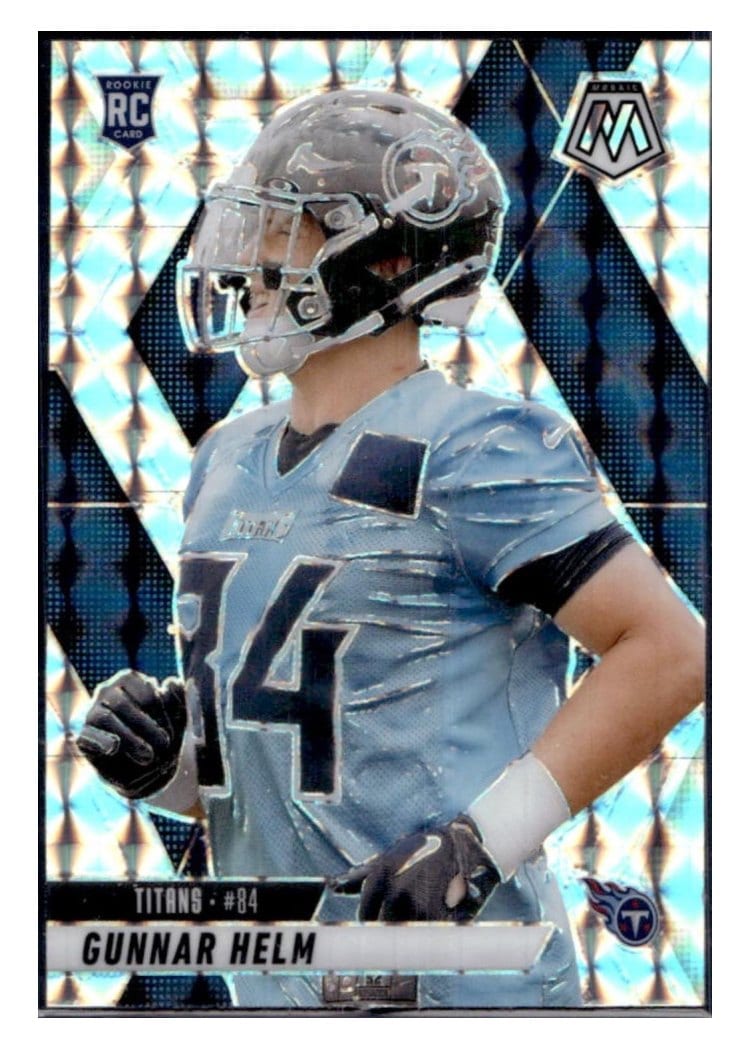 2025 Panini Mosaic Base Set Gunnar Helm #394 card