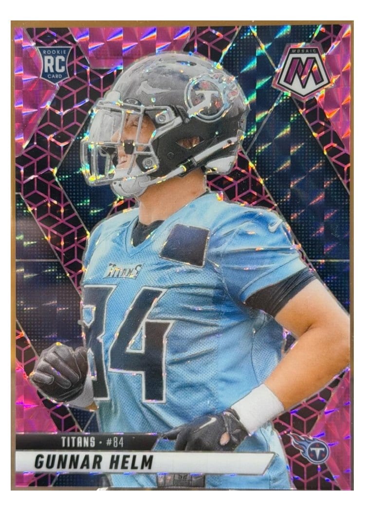 2025 Panini Mosaic Base Set Gunnar Helm #394 card