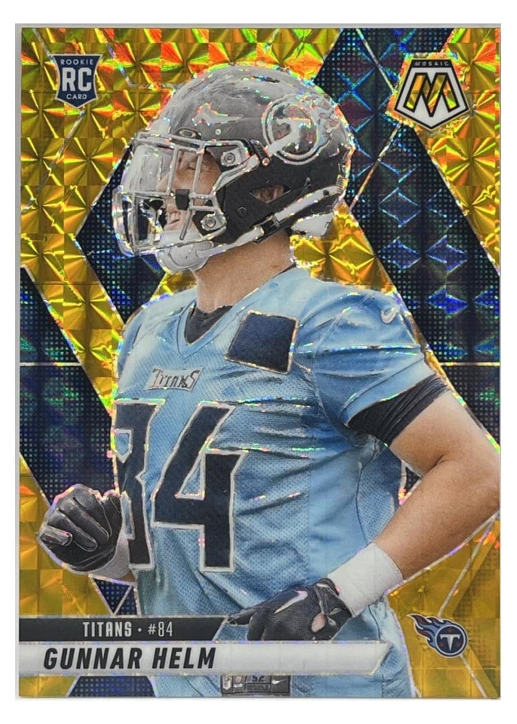 2025 Panini Mosaic Base Set Gunnar Helm #394 card