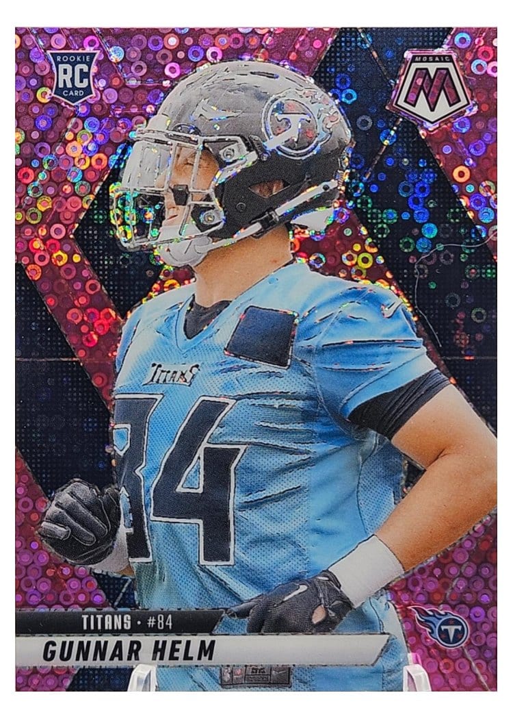 2025 Panini Mosaic Base Set Gunnar Helm #394 card
