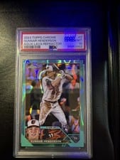 2023 Topps Chrome Gunnar Henderson #2 card