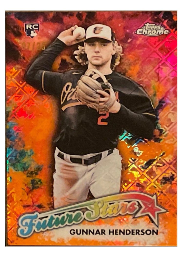 2023 Topps Chrome Gunnar Henderson #2 card
