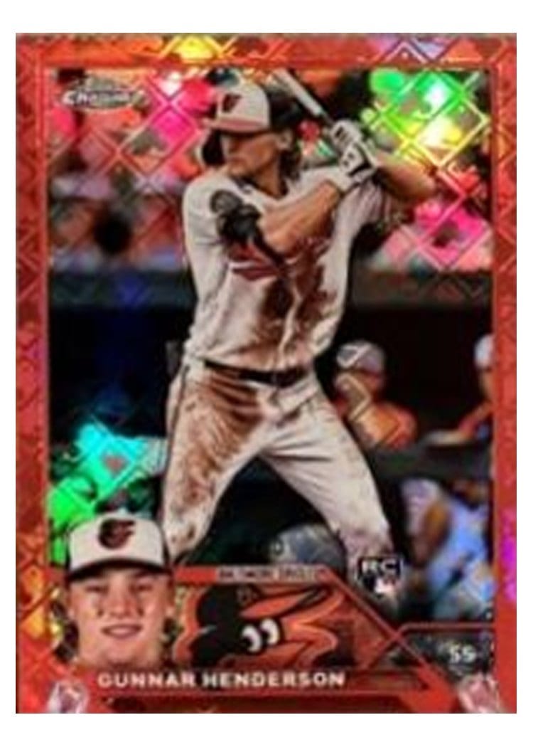 2023 Topps Chrome Gunnar Henderson #2 card