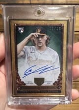 2023 Topps Gilded Collection Gallery of Gold Autographs Gunnar Henderson #GOG-GH card