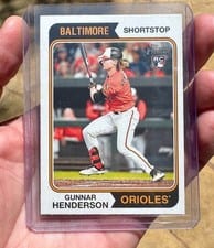2023 Topps Heritage Gunnar Henderson #64 card