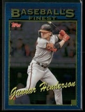 2024 Finest What If... 1993 Prototype Gunnar Henderson #93-11 card