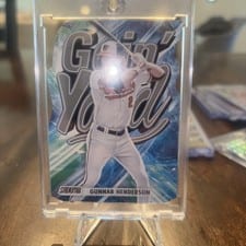 2024 Stadium Club Goin' Yard Gunnar Henderson #GY-16 card