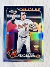 2024 Topps Chrome Gunnar Henderson #36 card