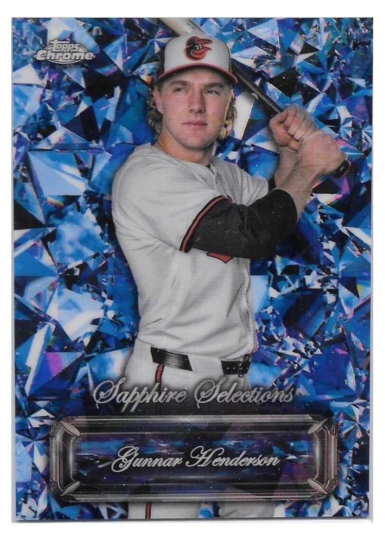 2024 Topps Chrome Update Sapphire Edition Selections Gunnar Henderson #SS-19 card