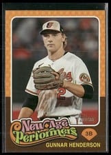2024 Topps Heritage New Age Performers Gunnar Henderson #NAP-24 card