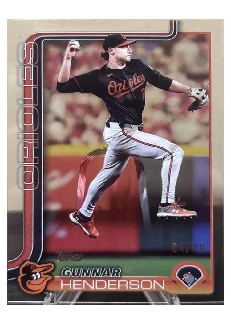 2025 Topps Gunnar Henderson #65 card