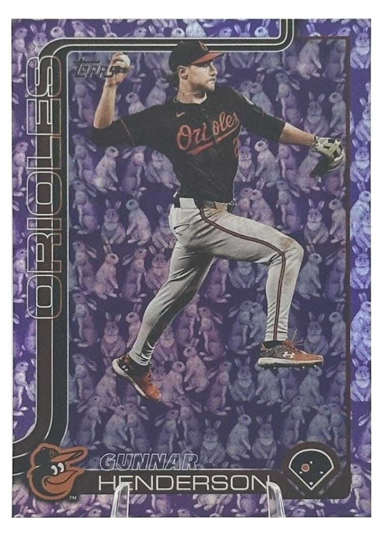 2025 Topps Gunnar Henderson Rabbit #65 card