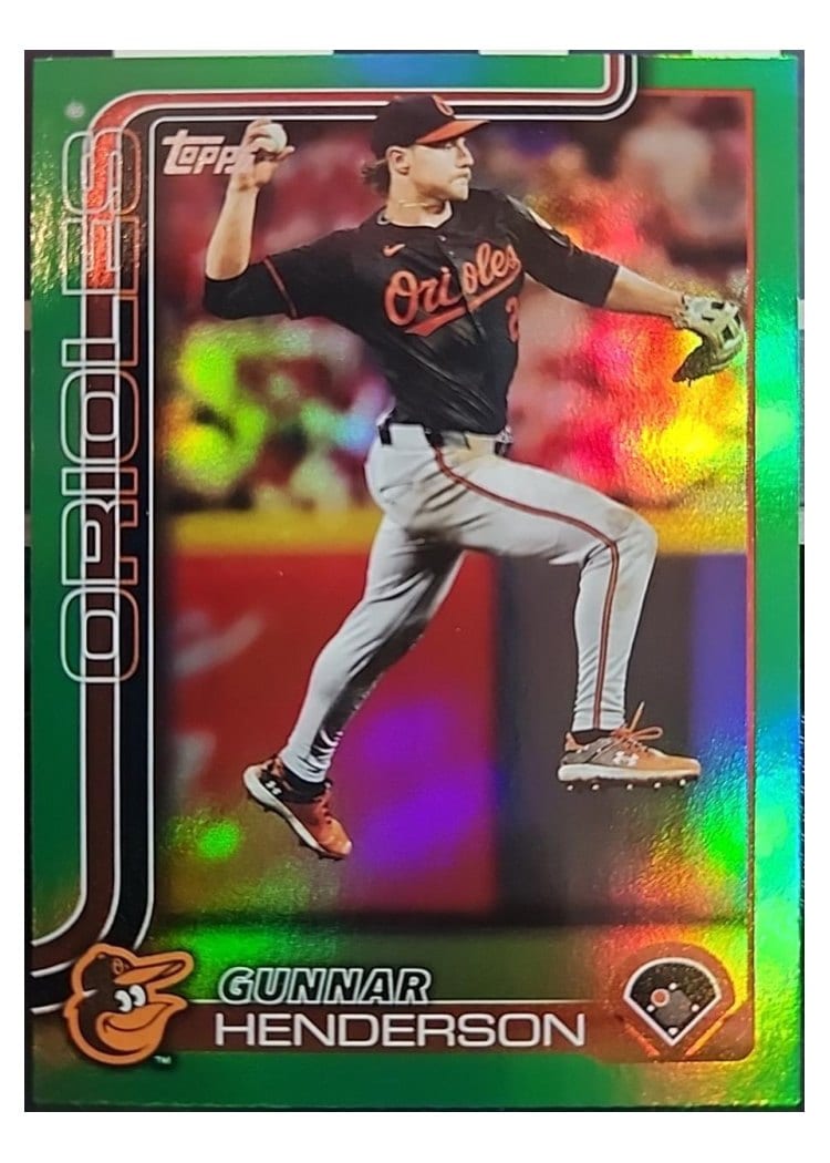 2025 Topps Gunnar Henderson #65 card