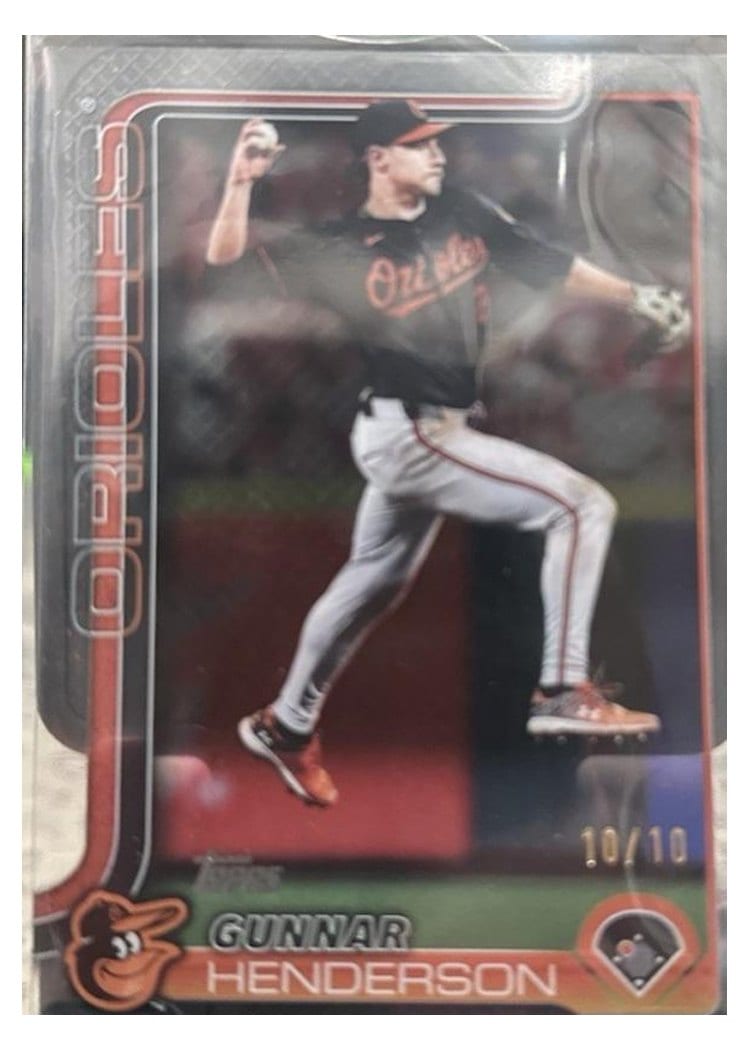 2025 Topps Gunnar Henderson #65 card