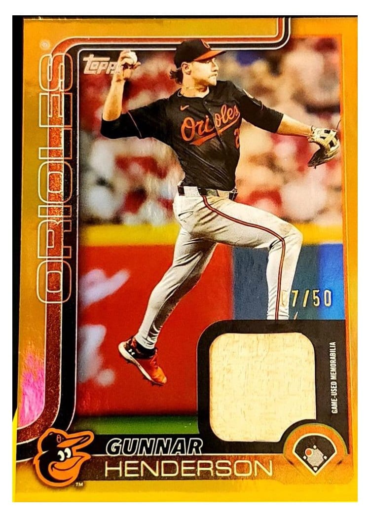 2025 Topps Gunnar Henderson #65 card