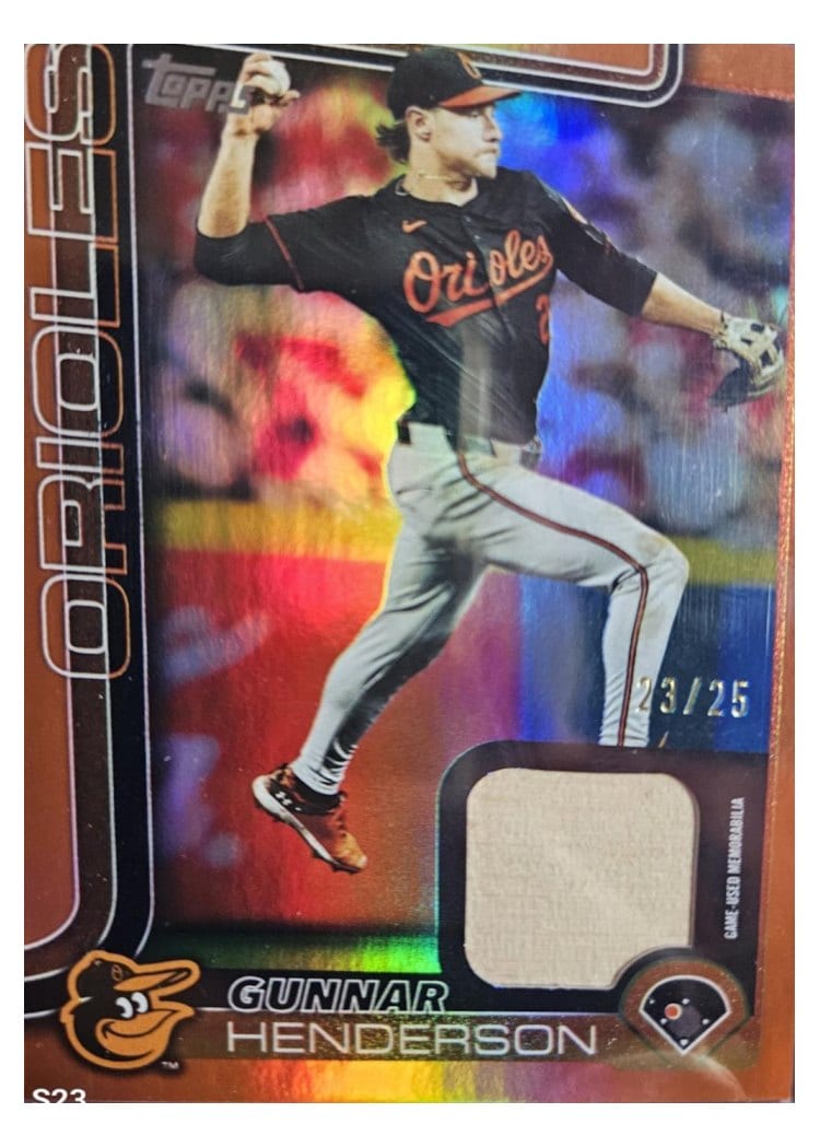 2025 Topps Gunnar Henderson #65 card