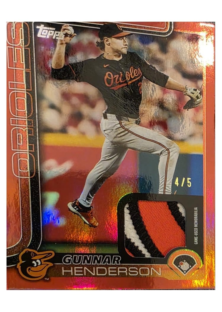 2025 Topps Gunnar Henderson #65 card