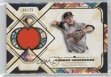 2025 Topps Diamond Icons Single Player Relics Gunnar Henderson #SPR-GH card