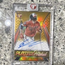 2025 Topps Pristine Plated and Polished Autographs Gunnar Henderson #PAPAV-GH