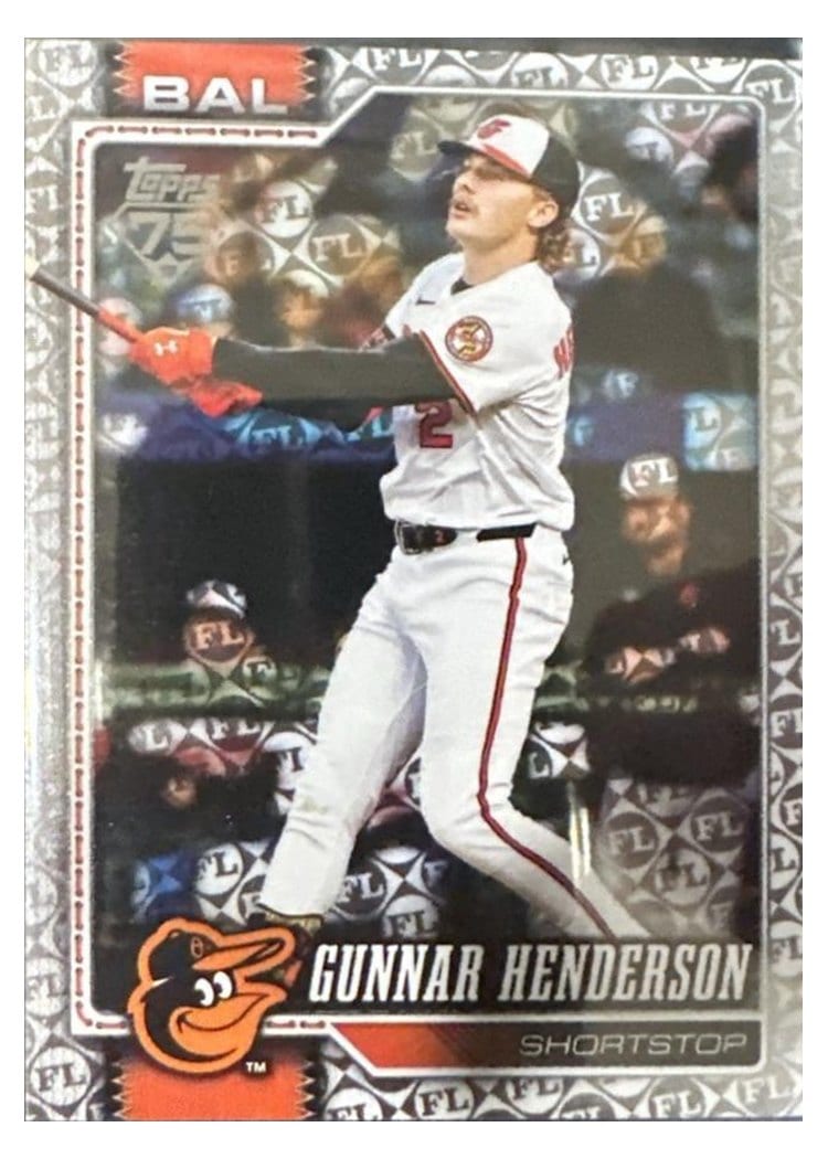 2026 Topps Gunnar Henderson #46 card