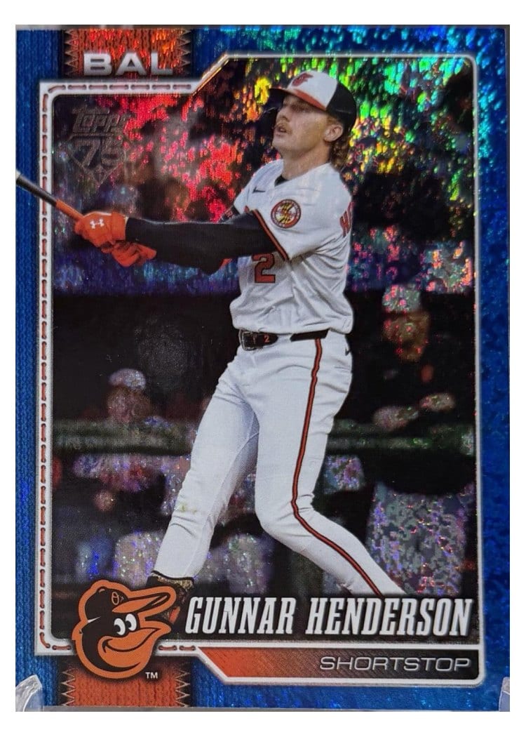 2026 Topps Gunnar Henderson Blue Holo #46 card