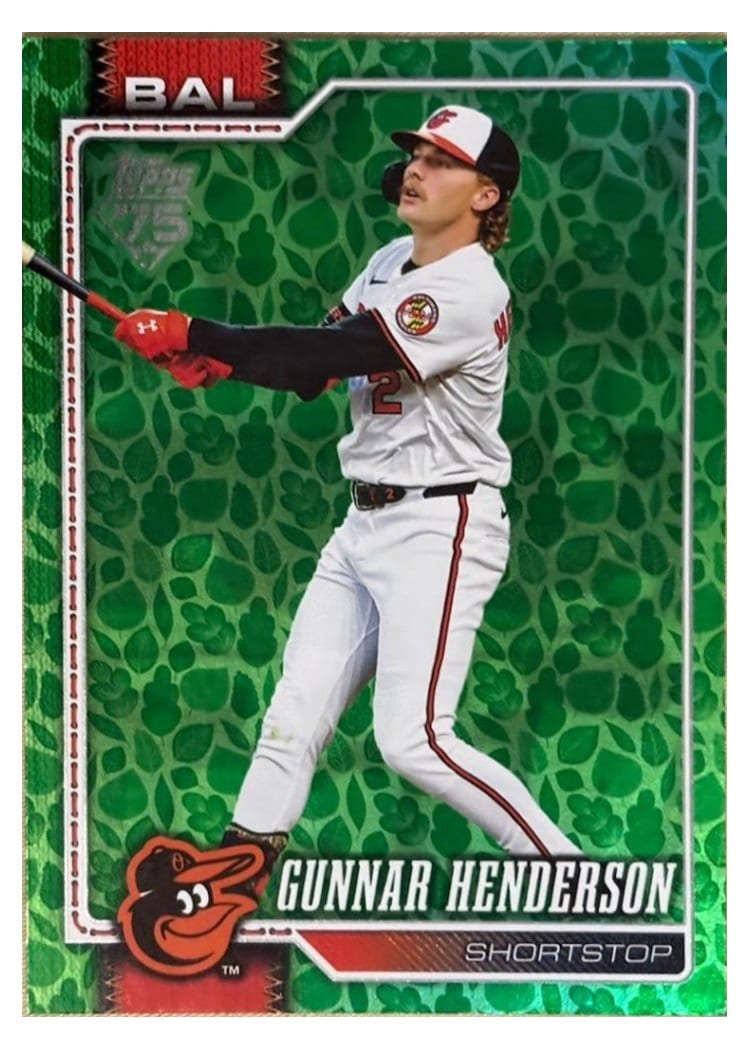2026 Topps Gunnar Henderson #46 card