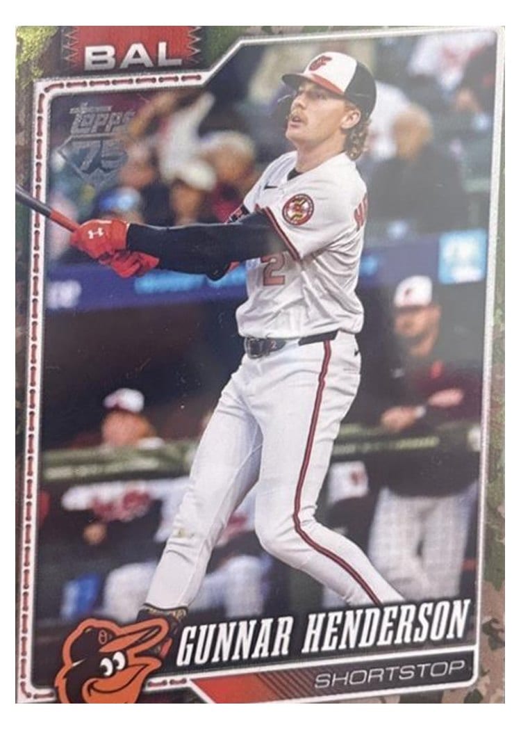 2026 Topps Gunnar Henderson #46 card