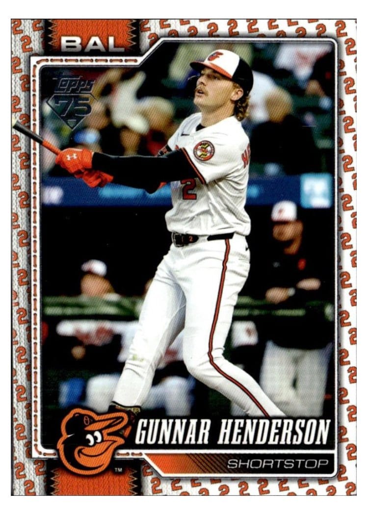 2026 Topps Gunnar Henderson #46 card