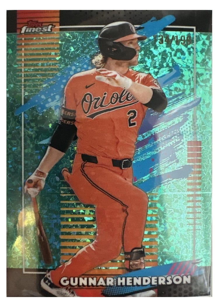 2026 Topps Finest Gunnar Henderson #183 card