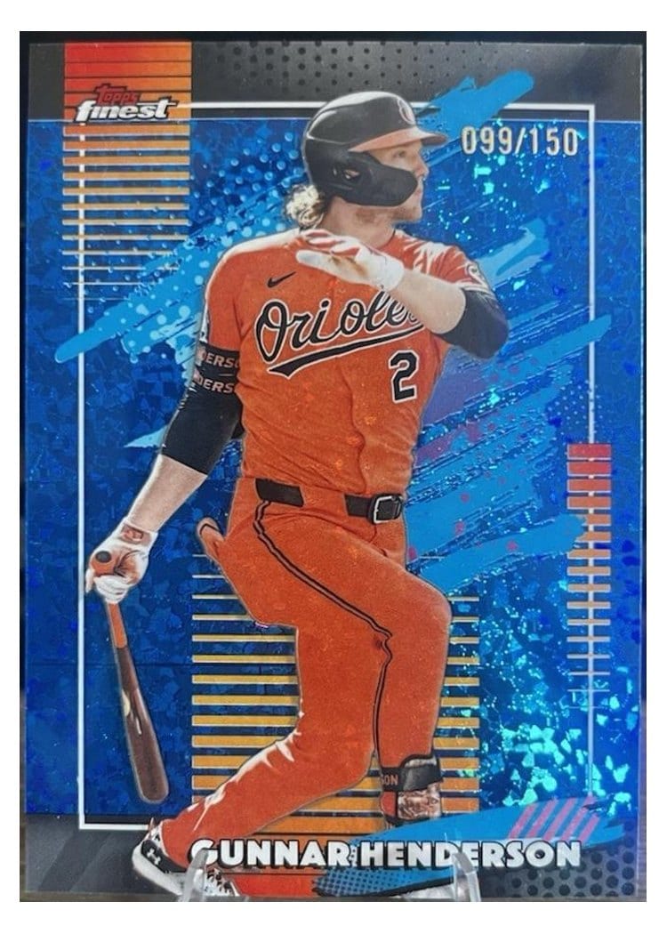 2026 Topps Finest Gunnar Henderson #183 card