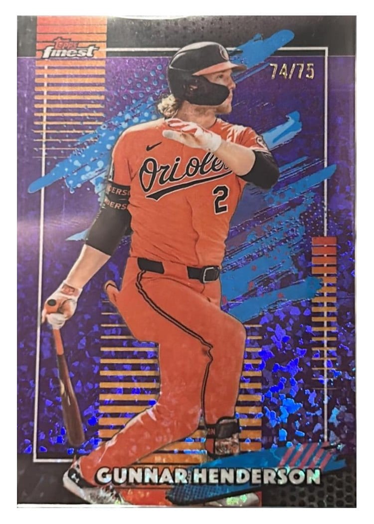2026 Topps Finest Gunnar Henderson #183 card