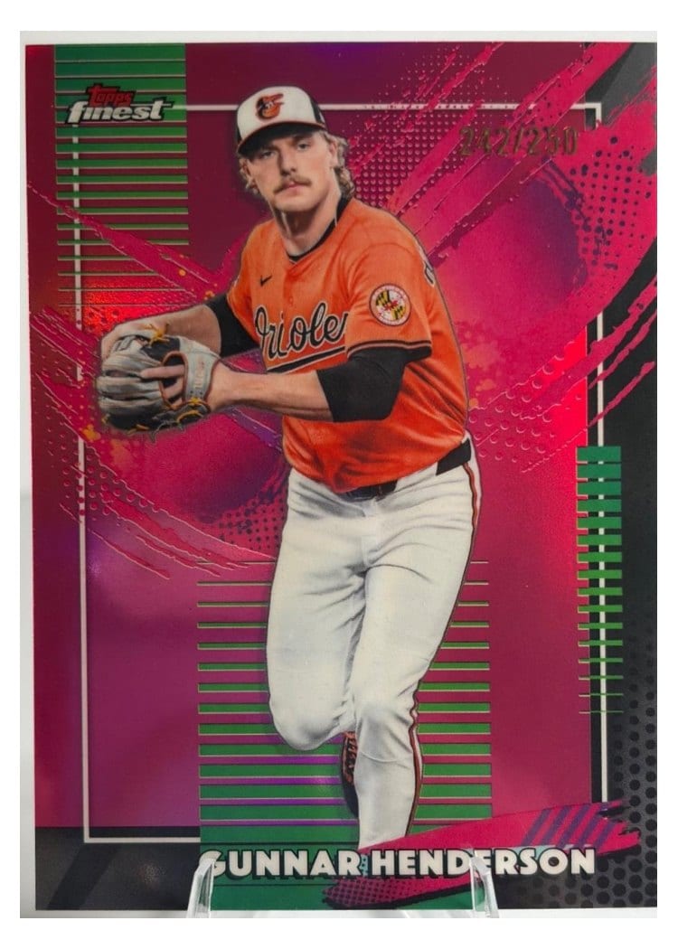 2026 Topps Finest Gunnar Henderson #254 card