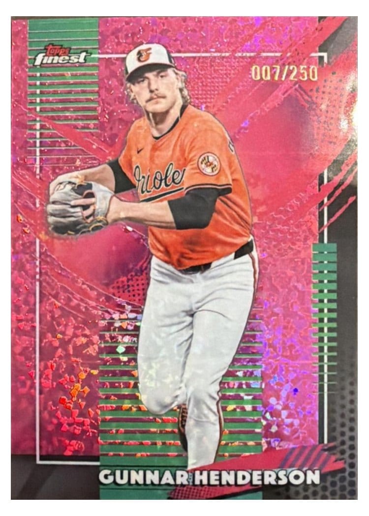 2026 Topps Finest Gunnar Henderson #254 card