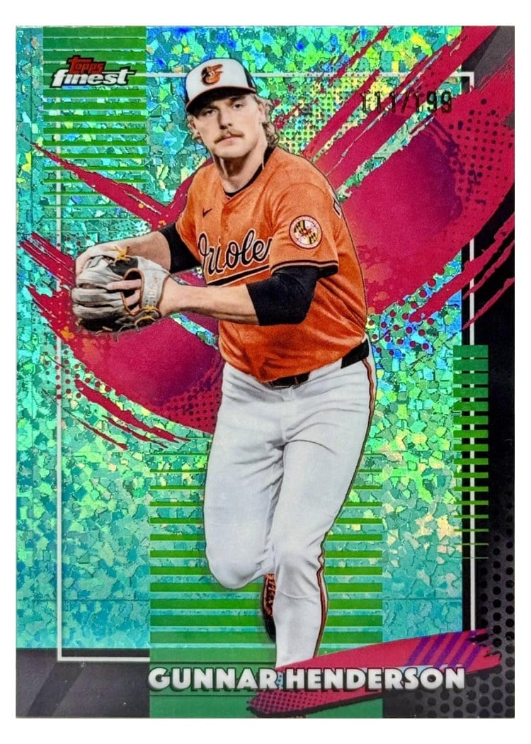 2026 Topps Finest Gunnar Henderson #254 card