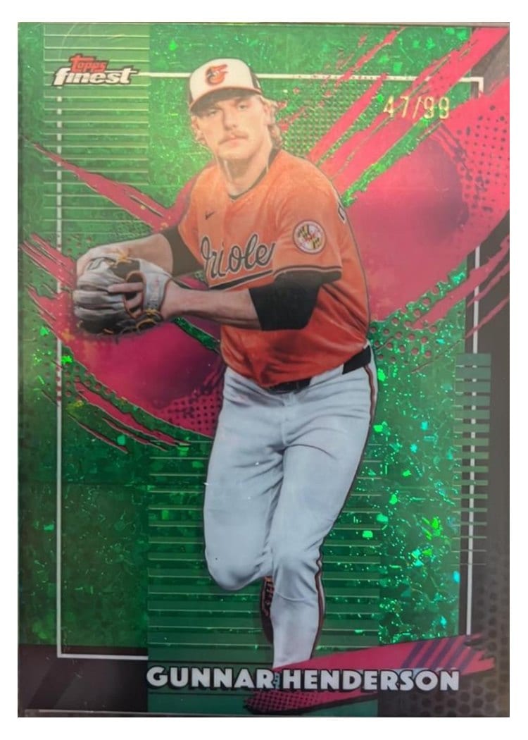 2026 Topps Finest Gunnar Henderson #254 card