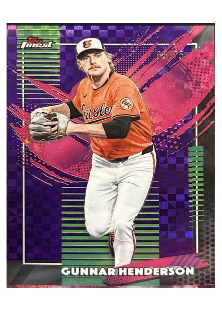 2026 Topps Finest Gunnar Henderson #254 card