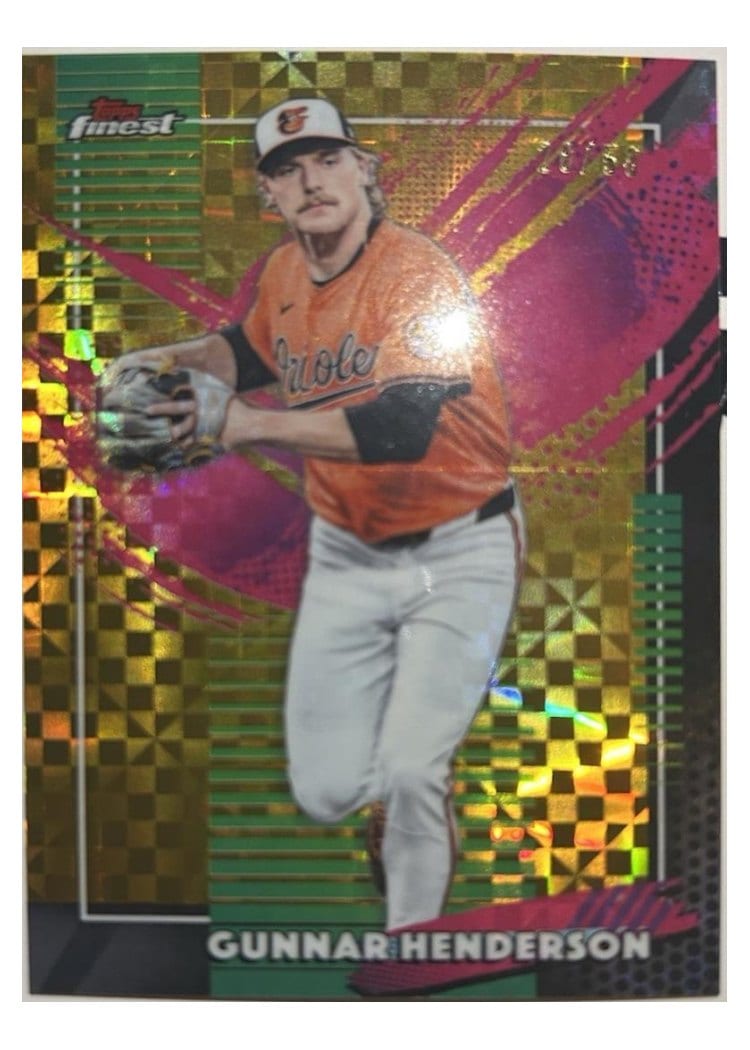 2026 Topps Finest Gunnar Henderson #254 card