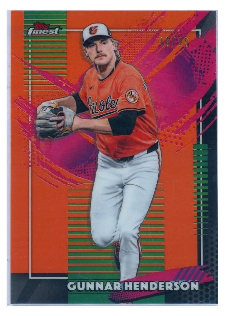 2026 Topps Finest Gunnar Henderson #254 card