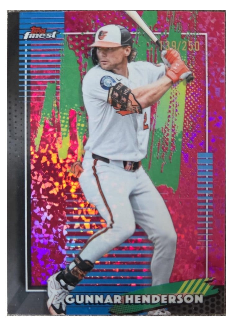 2026 Topps Finest Gunnar Henderson #51 card