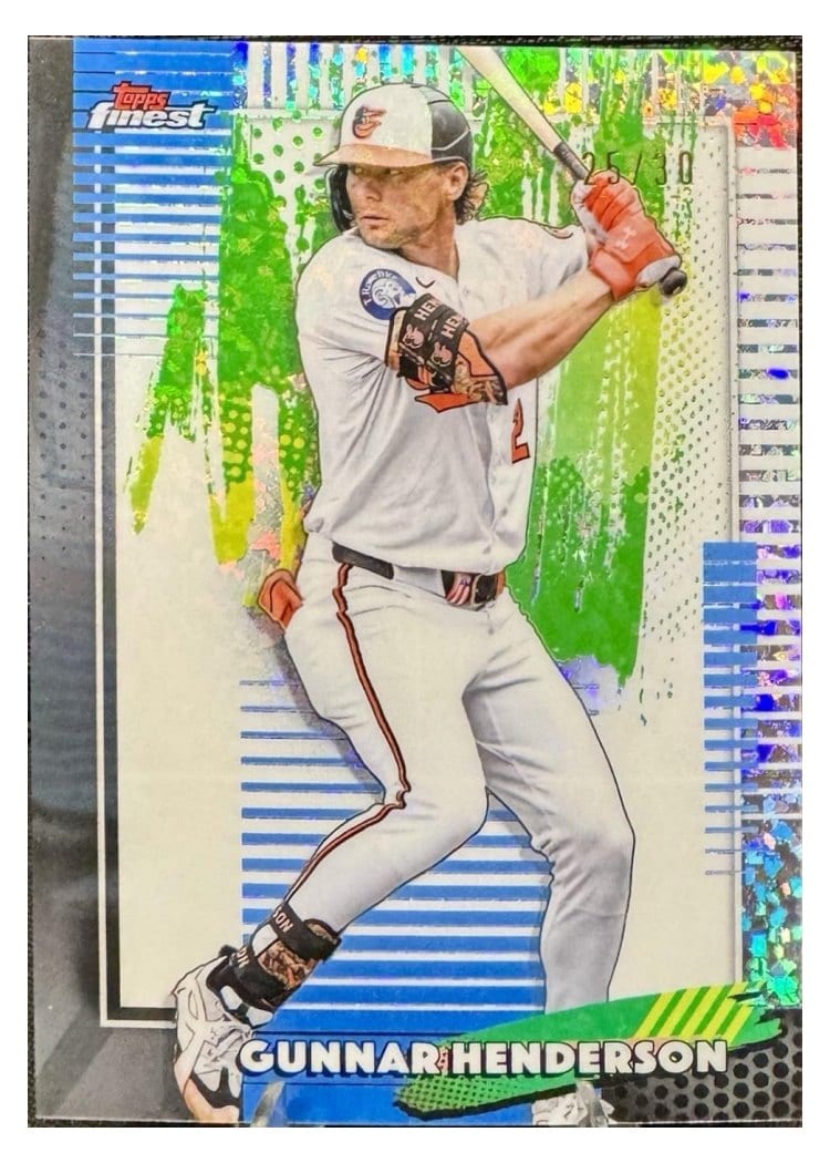 2026 Topps Finest Gunnar Henderson #51 card