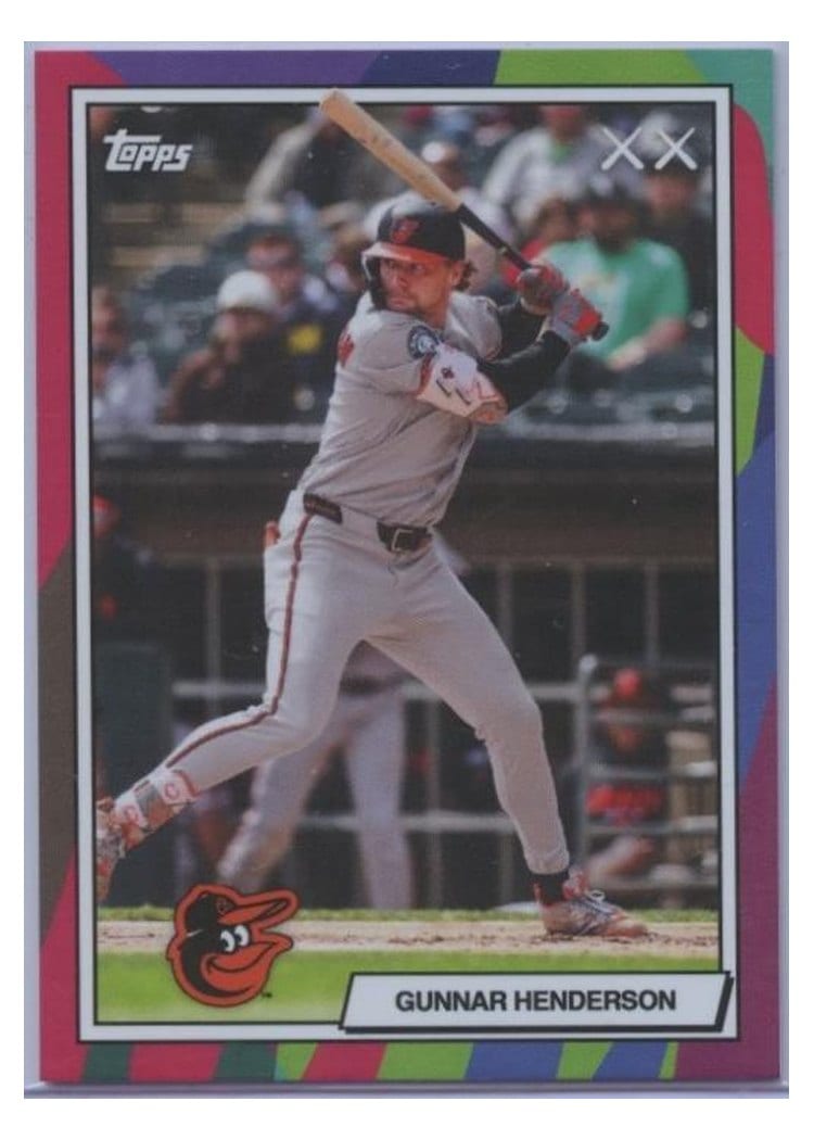 2026 Topps KAWS X MLB Gunnar Henderson #9 card