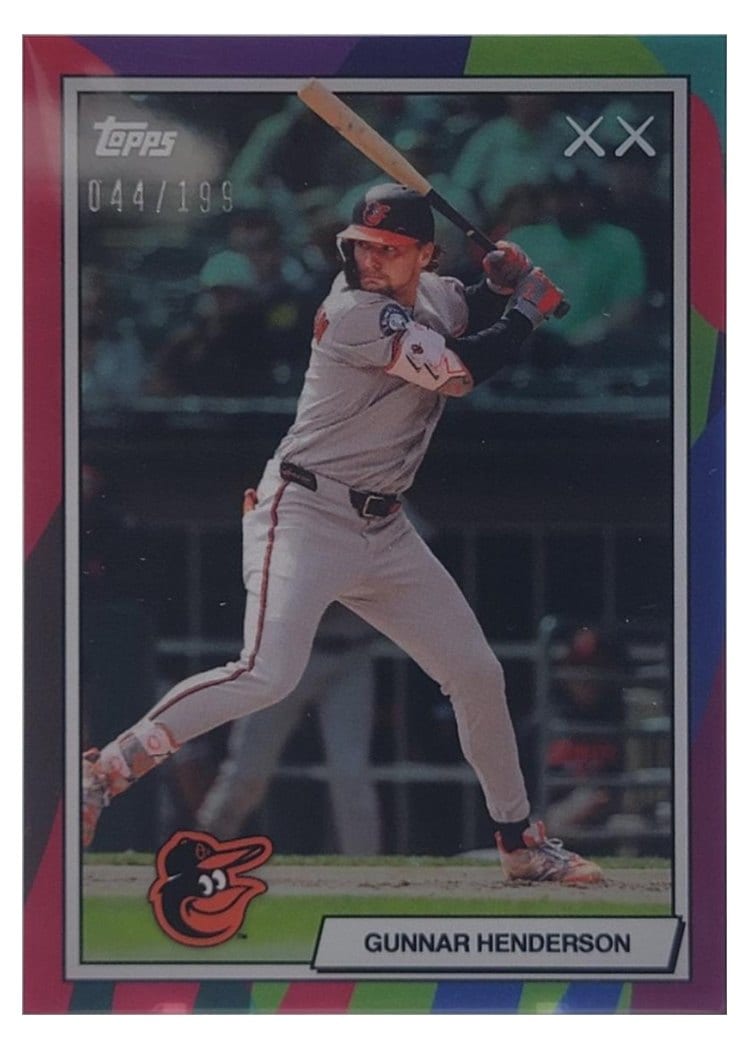 2026 Topps KAWS X MLB Gunnar Henderson #9 card