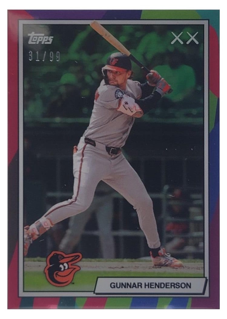2026 Topps KAWS X MLB Gunnar Henderson #9 card