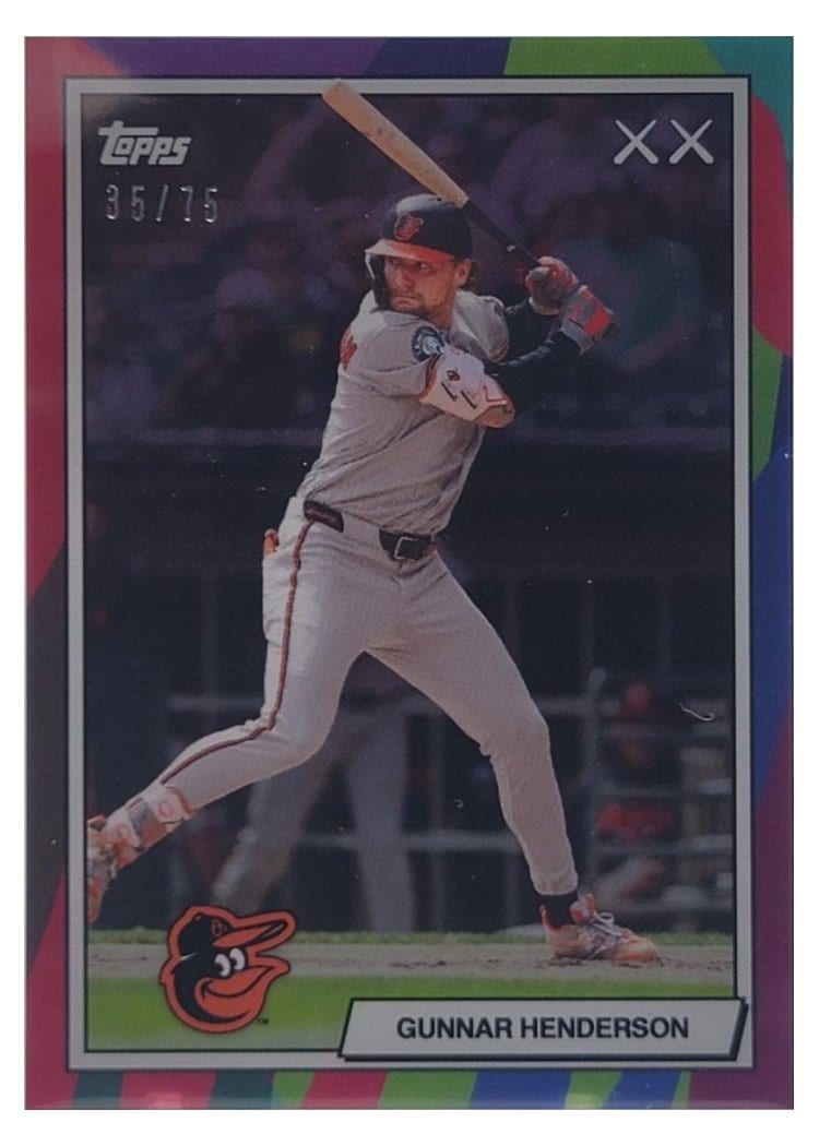 2026 Topps KAWS X MLB Gunnar Henderson #9 card