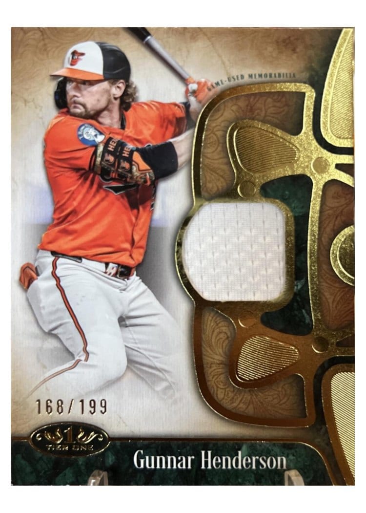 2026 Topps Tier One Tier One Relics Gunnar Henderson #T1R-GH