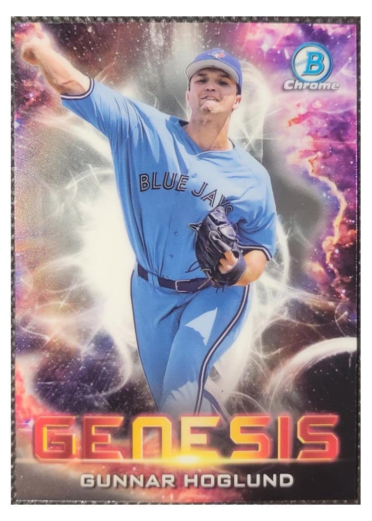 2021 Bowman Draft Genesis Gunnar Hoglund #GNS-17 card