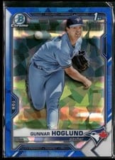 2021 Bowman Draft Sapphire Gunnar Hoglund #BDC-78 card