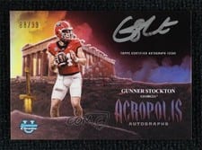 2025 Bowman University Chrome Acropolis Autographs Gunner Stockton #AA-GS card