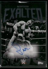2025 Topps Exalted WWE Wrestling Black and White Signatures Gunther #BWS-GNT card