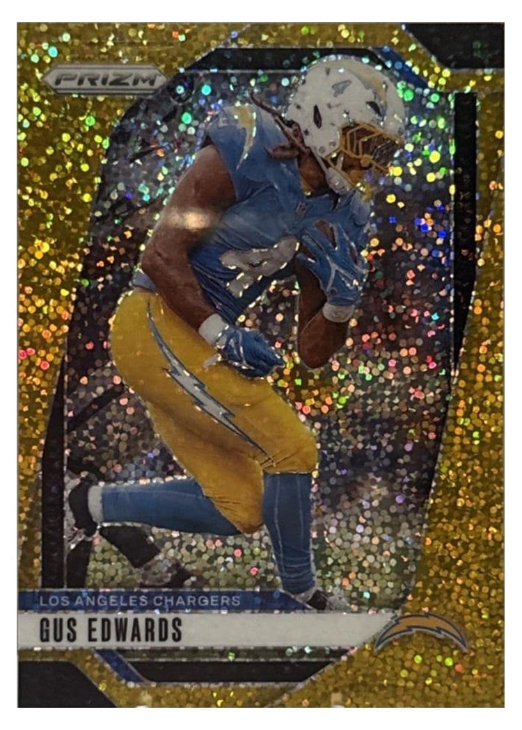 2024 Panini Prizm Base Set Gus Edwards #158 card